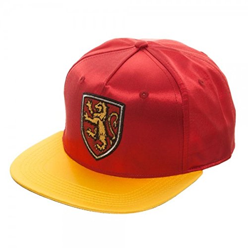 Harry Potter Satin Snapback Hats (Gryffindor)