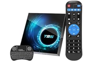 Android TV Box 10.0 with 4GB RAM 32GB ROM, Android Box H616 Quad core Dual WiFi 2.4/5.0GHz Bluetooth 5.0 Support 6K HD/ 3D/ H