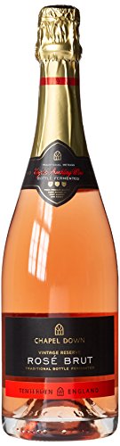 Chapel Down Brut Rose England Non Vintage Sparkling Wine, 75 cl