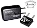 MagicJack Go Digital Phone Service with USA - International WorldWide Dual Voltage 110V-220V Wall Plug Adapter & ZONOZ International Two-Prong Round Pin Plug Adapter (Bundle)