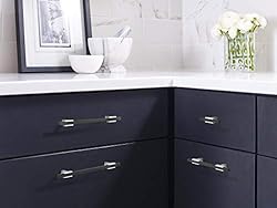 Amerock | Cabinet Pull | Polished Chrome/Brushed