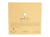 Dogeared  "Pearls of Love"  Freshwater Cultured Pearl on Gold Filled Chain Necklace, 16" +2" Extender