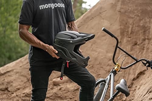 Mongoose Title Full Face Bike Helmet, Fits Head Circumferences of