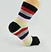 Toe Socks Women Five Toes Wicking 5 Finger Cotton Athletic Striped Ankle 8 Pack