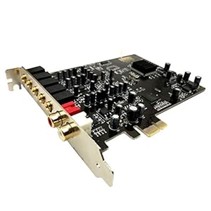 Beada 5.1 Geluidskaart PCI Express PCI-E Ingebouwde Dubbele Output Interface voor PC Venster XP/7/8/10