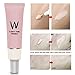 Primer Face Makeup Base Pink Isolation Cream Invisible Pore,Cover Acne Marks,Smooth Skin,Oil Control Moisturizing Essence Concealer Foundation(35g)