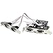 StarTech.com 4 Port Native PCI Express RS232 Serial Adapter Card with 16550 UART - Low Profile Serial Card (PEX4S553), Green