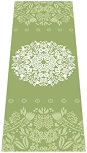 Large Bikram Yoga TOWELS with Non-Slip Suede Texture - 100% Ultra Microfiber - Durable hot yoga towels (Morning Glory - Green)
