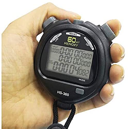 GLLP Elektronische Stopwatch Multifunctionele Sport Stopwatch Sport Running Fitness Games Timer - Image 3