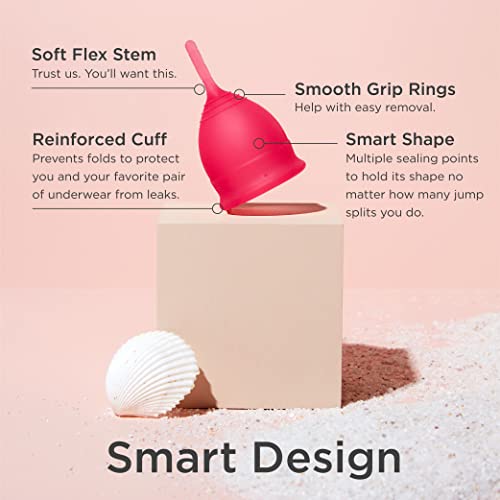 Saalt Menstrual Cup Premium Design Most Comfortable Period Cup 1