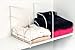 Spectrum Diversified Over-The-Shelf Divider, Closet Shelf Organizer, Large, 1-Pair, White