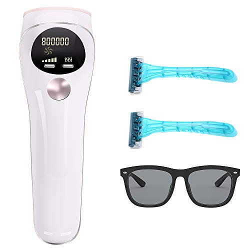 Skin Optics IPL Hair Removal Device for Women & Men Permanent Painless 800,000 Flashes Use for Body Facial Hair Treatment Wholebody Home Use