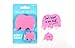 SUCK UK Animal Sticky Notes and Page Markers - Pink Elephant