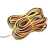 Hitec 50' 3-Color Heavy Gauge Servo Wire