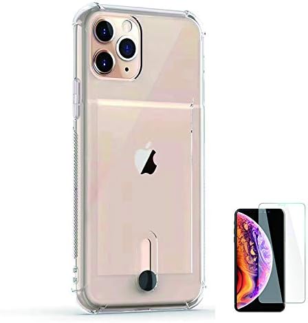 Oddss Wallet Case Compatible for iPhone 11 Pro 2019 5.8'' with Card Holder Slot Watercolor Tie Dye Ultra-Slim Thin Soft TPU Clear Cover Compatible for iPhone 11 XI Pro with Screen Protector