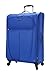 Skyway Luggage Mirage Superlight 4 Wheel Expandable Upright, Maritime Blue, One Size, Checked-Large 28-Inch