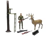New Ray Wildlife Hunter with Tree Stand and Deer Set