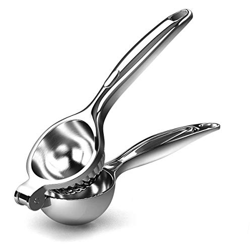 TECHSON Sturdy Lemon Squeezer, Anti-corrosive Lime Fruit Juicer, Manual Citrus Press for Kitchen and Bar