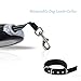 Retractable Dog Leash with Dog Collar ,Adjustable 16.4ft Retractable Pet Leash Dog Lead for Dogs To Training, Walking, Jogging