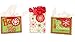 iDeal Brandz Christmas Bag Variety Pack, 15 Bags Various Sizes and 45 Sheets of Colorful Tissue Paper