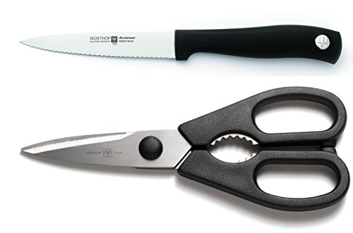 Wusthof Silverpoint 2 Piece Shear and Paring Knife Set