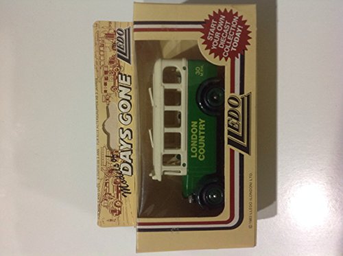 Vintage Lledo Models Of Days Gone Dennis Single Deck Coach Green/White "London Country"