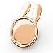 LoyaForba Cell Phone Ring Holder 360° Rotation Thin Universal Animal Magnetic Phone Finger Ring Stand for Any Smartphones (Rosegold)