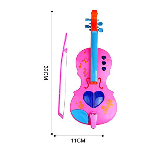 Beginner Music Electric Violin Light Educational Musical Instrument Toy for Kids - Thumbnail 7