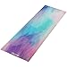 Aimerday Premium Print Yoga Mat for Women Non Slip Exercise Mat with Carrying Strap & Mat Bag, 1/4