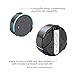 360 Electrical 360573 EasyClip Wall Mount for Amazon Echo Dot (2nd Generation) -Alexa Bracket Stand Holder Case, for Kitchen, Bathroom, Bedroom, Living Room, Office, Black