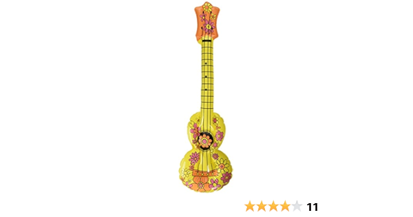 Amazon.com: Creative - Ukelele hinchable para decoración de flores, 10.2 x  31.5 in, ideal para accesorios de fiesta : Juguetes y Juegos