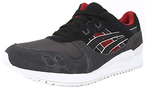 ASICS Men's Gel-Lyte III Fashion Sneaker, Black, 8.5 M US