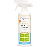 Oxyfresh Pemium Crate &amp; Cage Cleaner &ndash; Safe, Bleach Free &amp; Works Instantly | Professional Dog Crate &amp; Small Animal &amp; Bird Cage Odor Eliminator &ndash; Quickly Cleans, Removes Poop &amp; Deodorizes Pet Odors