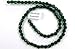 4mm (102 Beads) Medium Emerald, Czech Fire Polished Round Faceted Glass Beads, 16 inch Strand