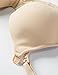 Gratlin Women's Padded Maternity Underwire Nursing Bra with Full Sling Beige 40DD