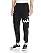 adidas Men's Essentials Performance Logo Pants, Black/White, XX-Large