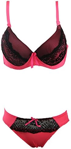 Women's Panty And Bra Set Watermelon Red 36