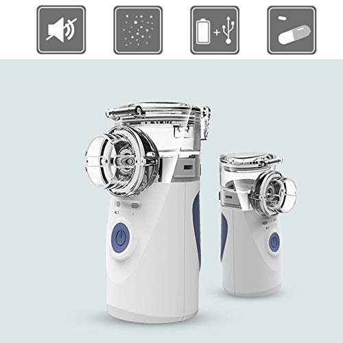 Alician Portable Ultrasonic Atomizer Mini Handheld Inhaler Facial Humidifier Noiseless Inhaler Machine Electronic Accessories - Thumbnail 4