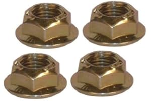 TRI COMPONENT 4 Pack Torque Converter Nuts A4LD C3 C4 C5 C6 AOD E4OD Heavy Duty 3/8"-24 x 0.34" E40D