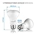 HyperSelect 9W LED Light Bulb BR20 - E26 Bulb Non-Dimmable (40W Equivalent), 3000K (Soft White Glow), 520 Lumens, Wide LED Flood Light Bulb, UL-Listed (6 Pack)