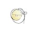 Bettewoo 50 pcs 1.5-2 inches Unfinished Natural Wood Slices Circles with Holes for Christmas Ornaments and Home Hanging Decorations