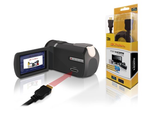 Compatible/replacement Canon Mini C HD HDMI Gold Cable Cord Lead