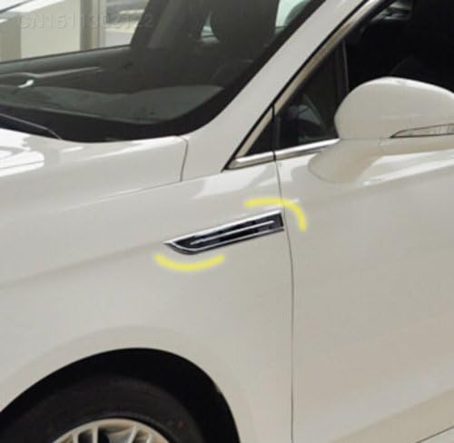 Horrenz 2pcs/set ABS Chrome trim Badge decoration sport For Skoda Octavia A7 Fabia Superb Mazda CX5 CX-5 NISSAN X-Trail
