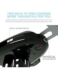 Cargador de auto inalámbrico de sujeción automática con sensor de movimiento por infrarrojos, soporte para teléfono de carga rápida de 10W   7.5W, salida de aire compatible con iPhone Xs   Max   X   XR   8 8 Plus, Samsung Note 9   S9   S9 +   S8