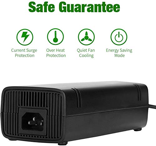 image for SFPC Xbox 360 E Power Supply, Power Supply Cord AC Adapter Replacement