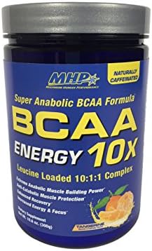 MHP BCAA 10x Leucine Loaded 10:1:1 Complex, Tangerine, 10.6 Ounce