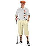 Argyle Paradise Outfit - Mens QQQQ: Natural Black
