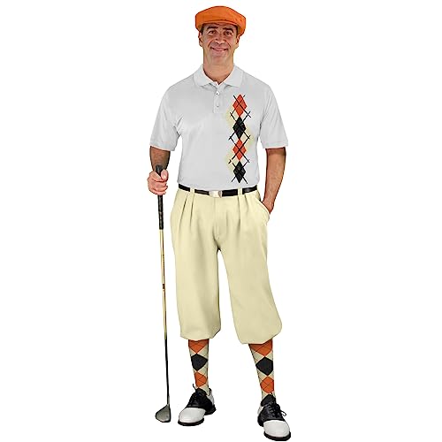 Argyle Paradise Outfit - Mens QQQQ: Natural Black