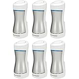 Guardian Technologies GG10006PK GermGuardian GG1000 Pluggable UV-C Sanitizer and Deodorizer, Kills Germs, Freshens Air and Reduces Odors from Pets, Smoke, Mold, Cooking and Laundry, 6-Pack, White