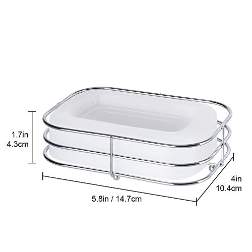 Allure Home Creations Wireware 5-Piece Bathroom Accessory Set - 1 Lotion Pump, 1Toothbrush Holder,1 Soap Dish,1 Tumbler and 1 Wastebasket